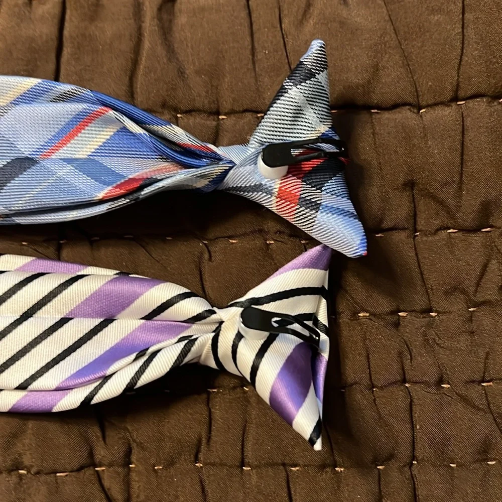 Excellent condition clip on ties